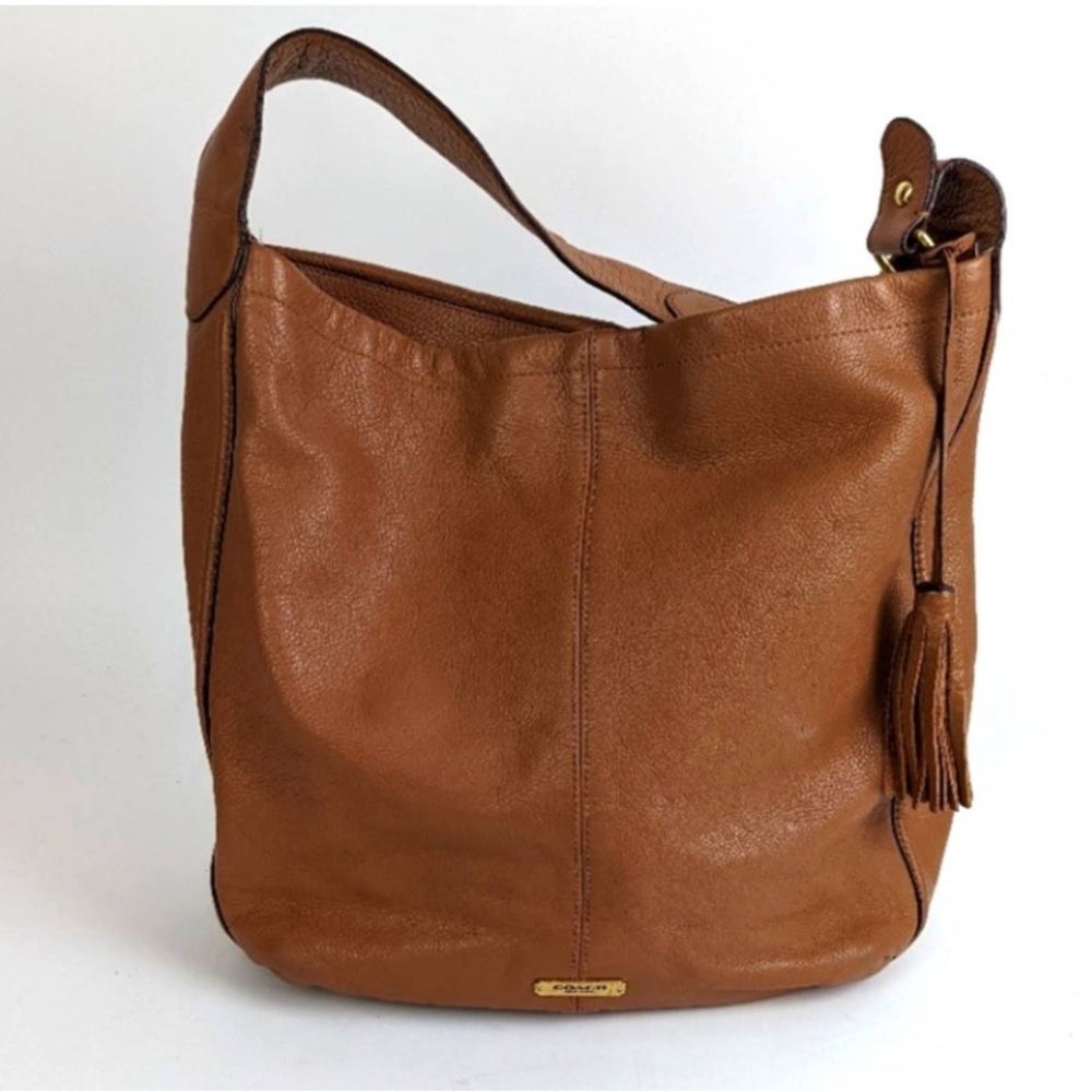 Coach Avery Pebble Leather Hobo Bag